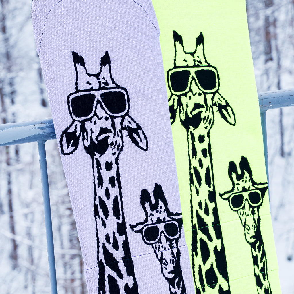 KNIT COVER GIRAFFE