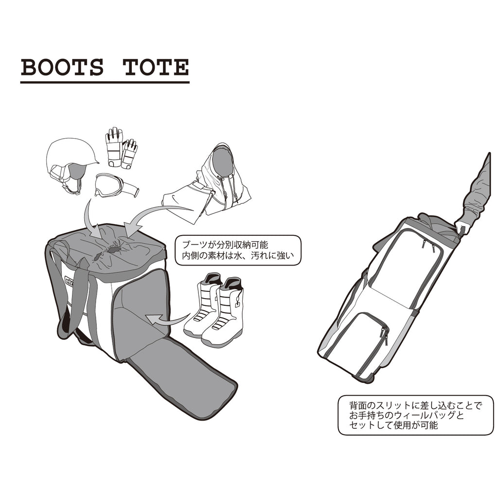 2026年9月入荷予定　BOOTS TOTE