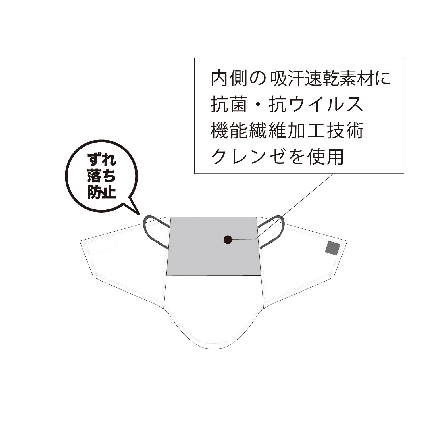 2026年9月入荷予定　2LAYER MASK
