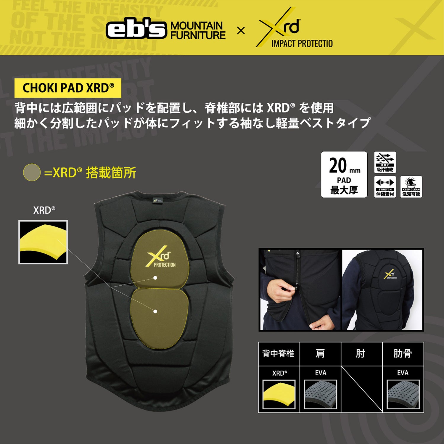 CHOKI PAD XRD® – eb's mountain furniture